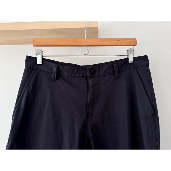 Rhone Pants Mens 33 Khaki Commuter Pants Blue Performance Golf Athlesiure Jogger - Picture 2 of 11